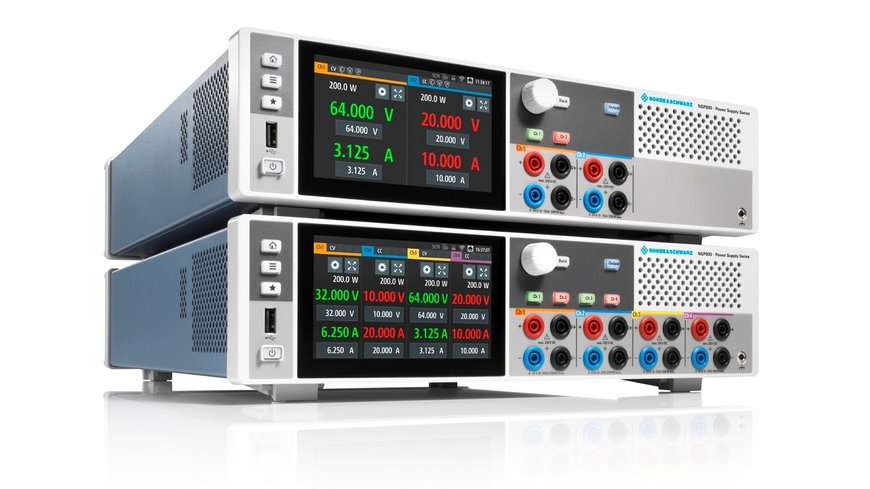 Nuevas fuentes de alimentación R&S NGP800: máxima eficiencia con hasta cuatro canales independientes en un solo instrumento compacto